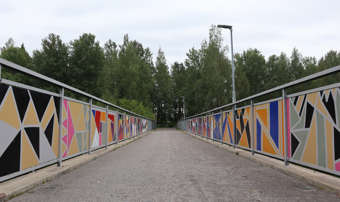 Målningar på Nyhemsbron