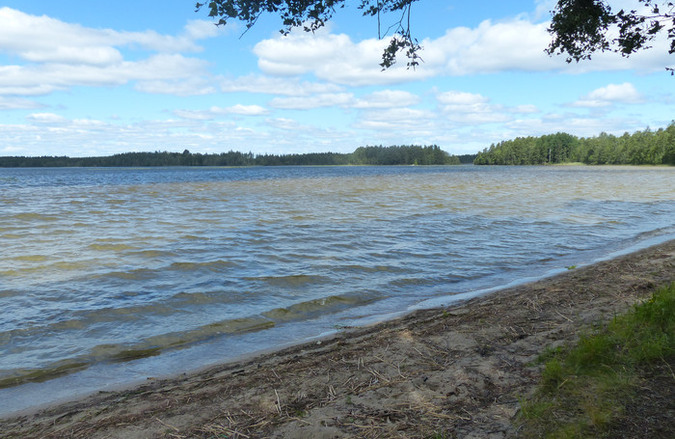 Badplatsen i Älgsjön