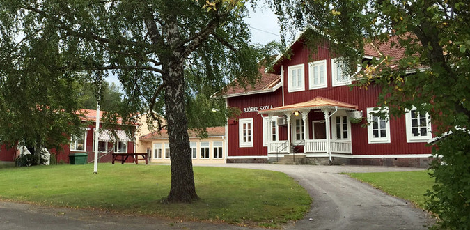 Björke skola i Igelfors.