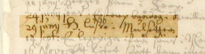 I den så kallade "dödboken" från Skedevi socken kan man se att Lusse dog den 29 juni 1617. Hon begravdes på en avsides plats på Skedevi kyrkogård