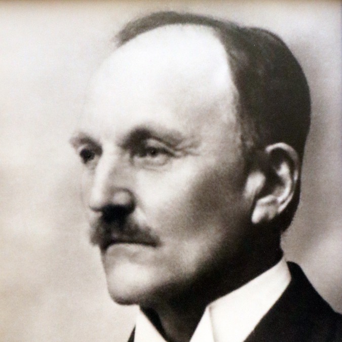 Arvid Eriksson, ordförande i Regna kommunfullmäktige, 1920 samt 1927-1930. Originalporträttet hänger i sessionssalen i Finspångs kommunhus.